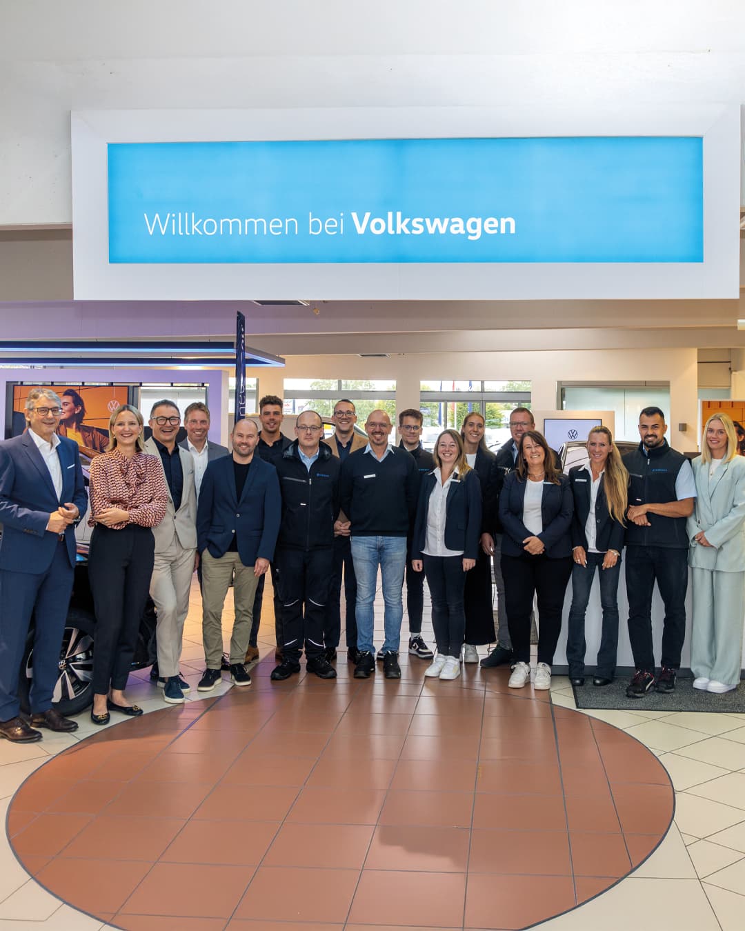 Teambild Verkauf und Service Schwäbisch Gmünd