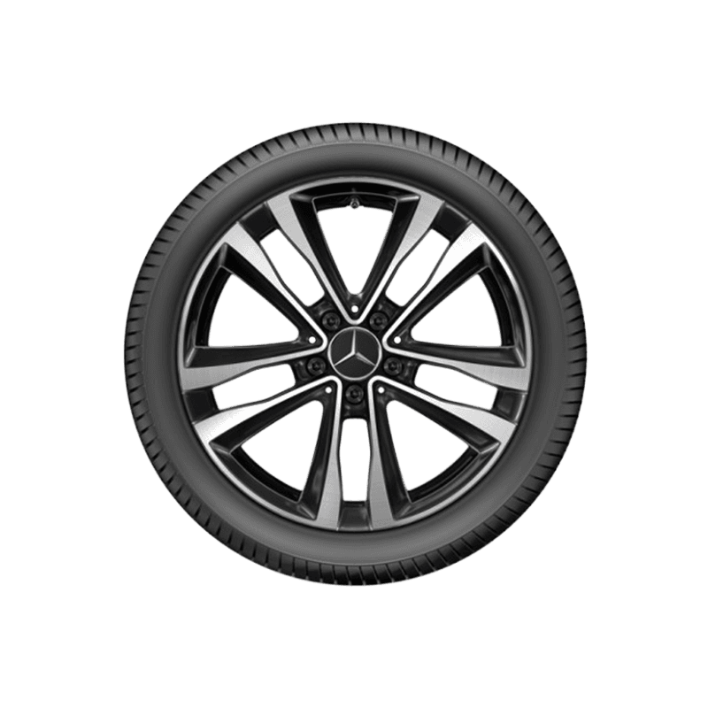 Zweifarbige Felge von Mercedes-Benz