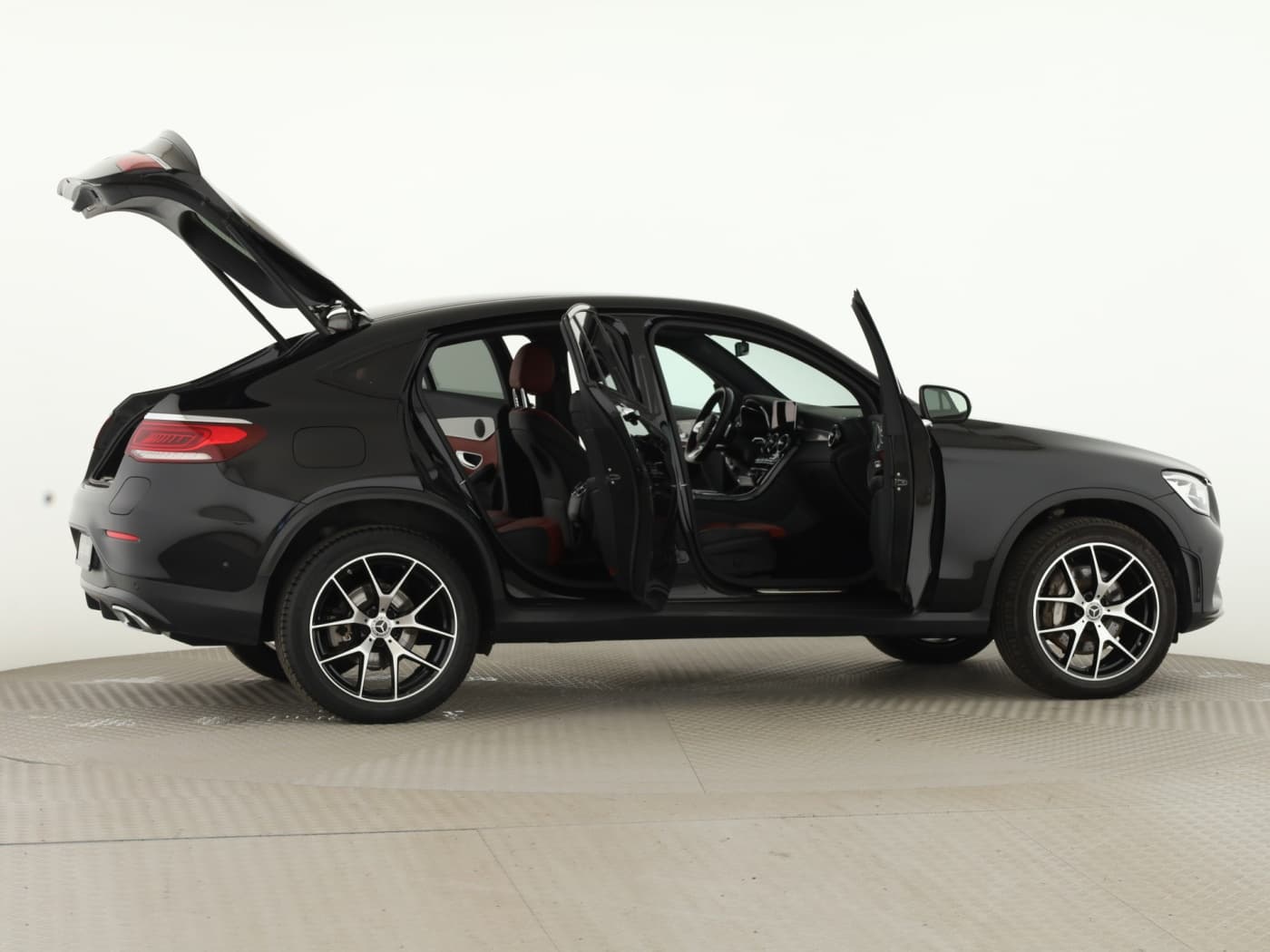 Mercedes-Benz GLC 300 de 4M Coup Bild 8