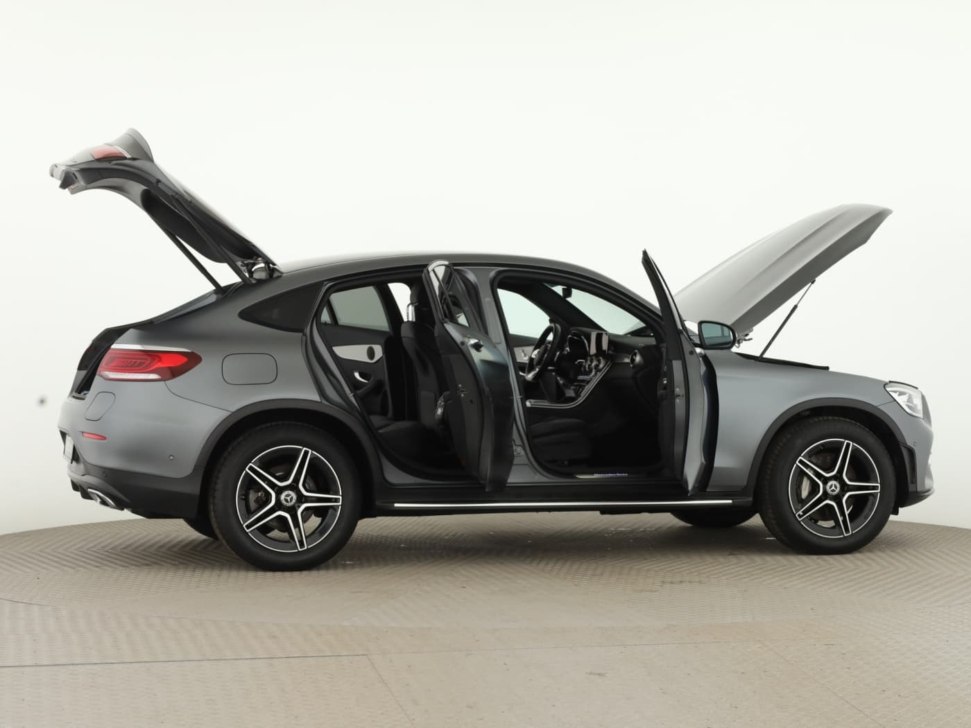 Mercedes-Benz GLC 300 de 4M Coup Bild 8