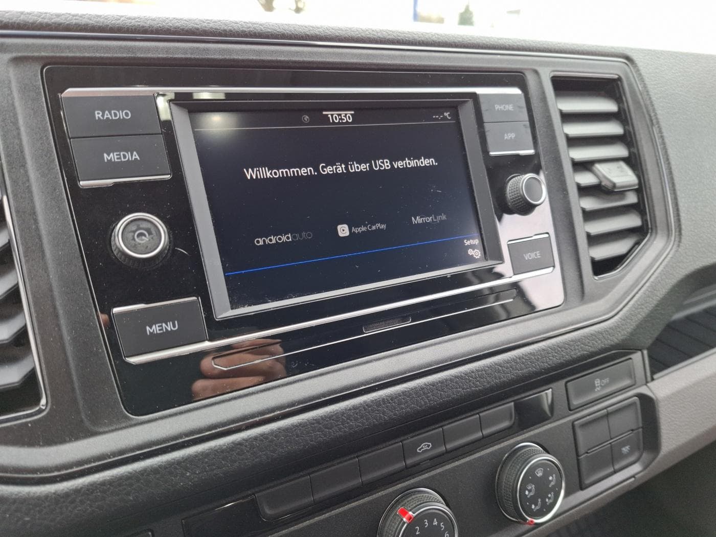 Volkswagen Crafter Kasten Hochdach Bild 20