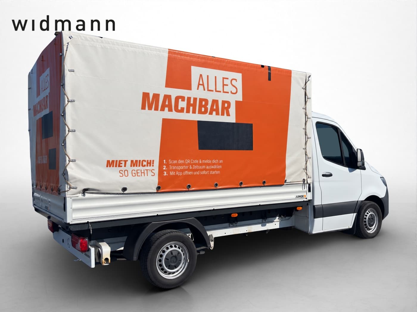 Mercedes-Benz Sprinter 315 CDI Pritsche Plane Bild 3