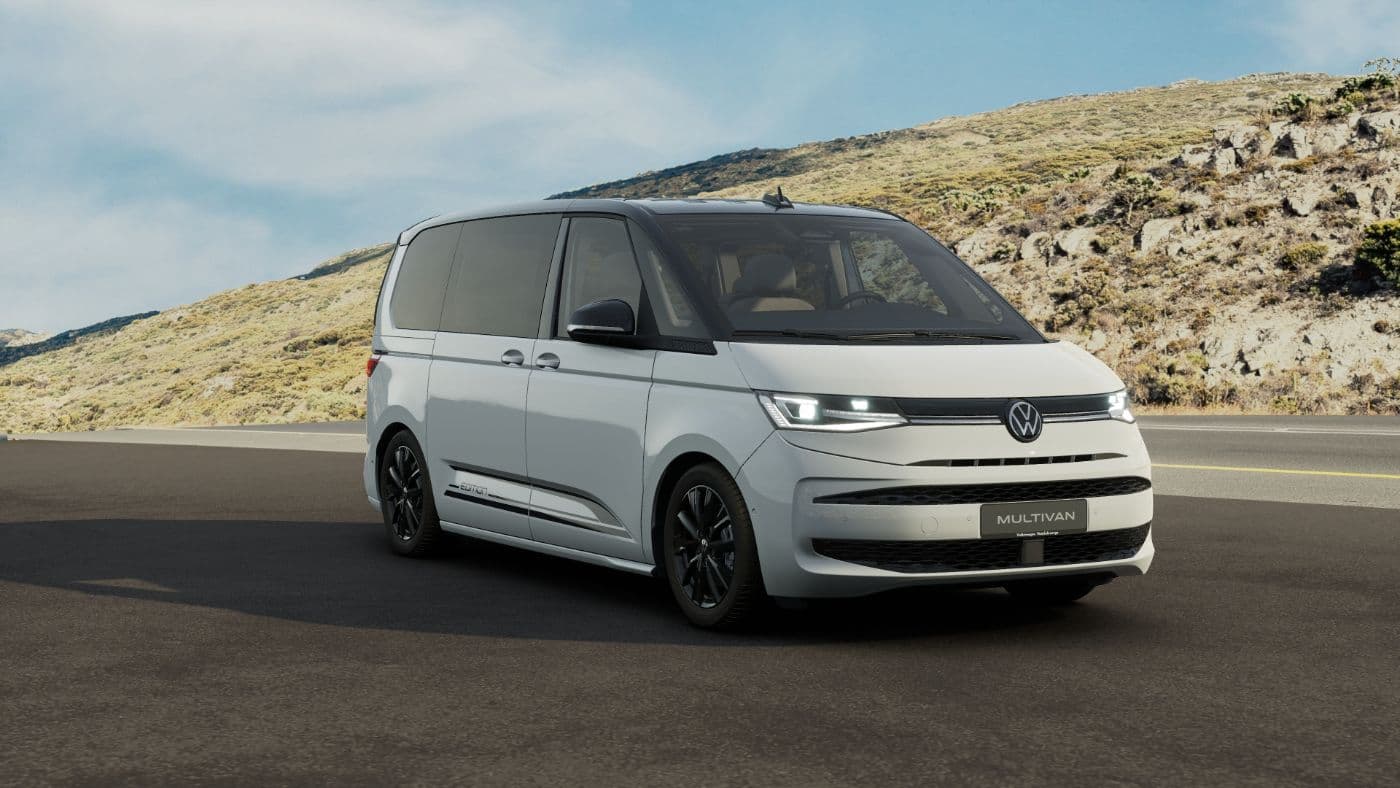 Volkswagen T7 Multivan Life weiss/schwarz Bild 1