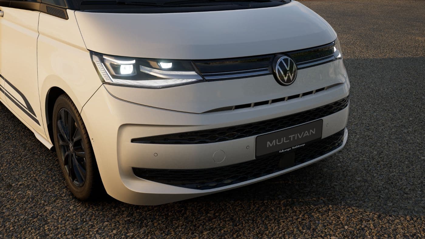 Volkswagen T7 Multivan Life weiss/schwarz Bild 11