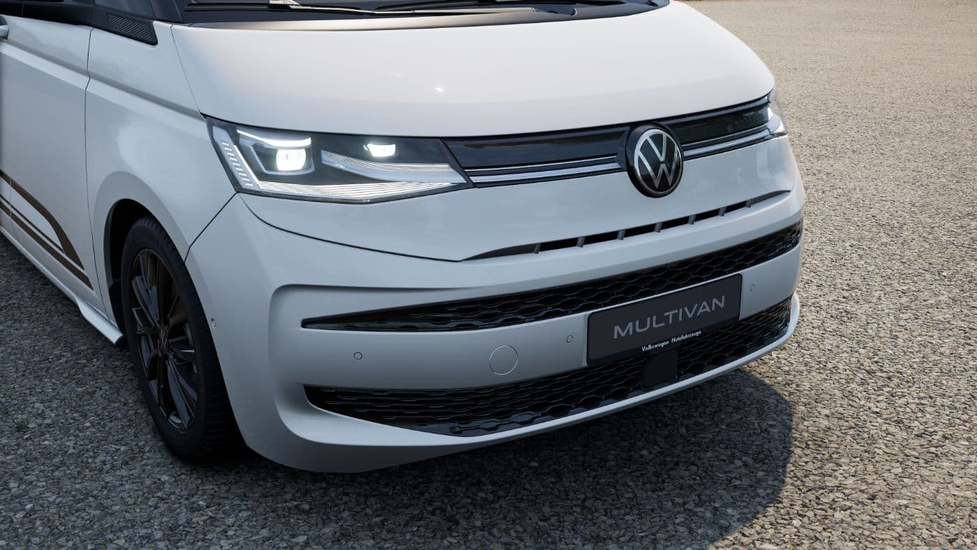 Volkswagen T7 Multivan Life weiss/schwarz Bild 15