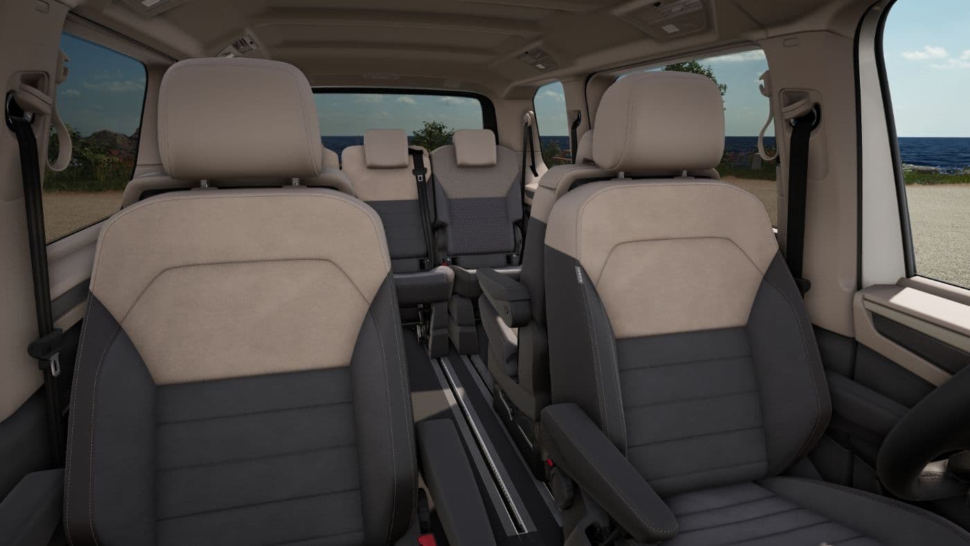 Volkswagen T7 Multivan Life weiss/schwarz Bild 17