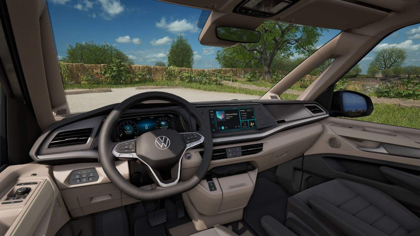 Volkswagen T7 Multivan Life weiss/schwarz Bild 18