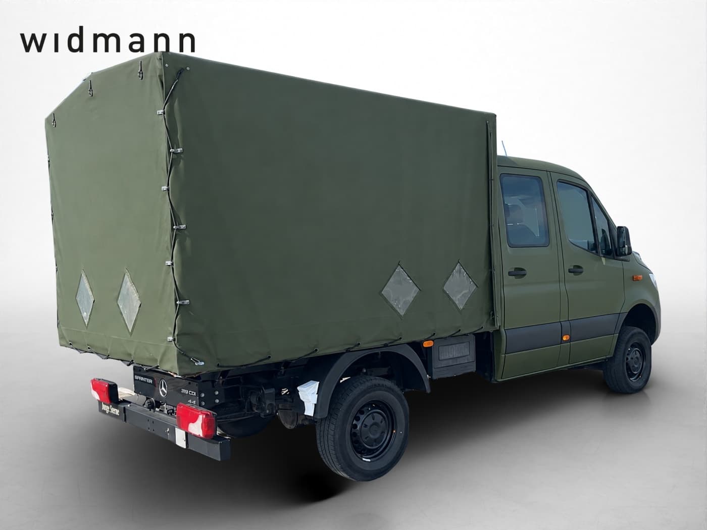 Mercedes-Benz Sprinter 319 CDI DOKA Pritsche Plane Bild 3