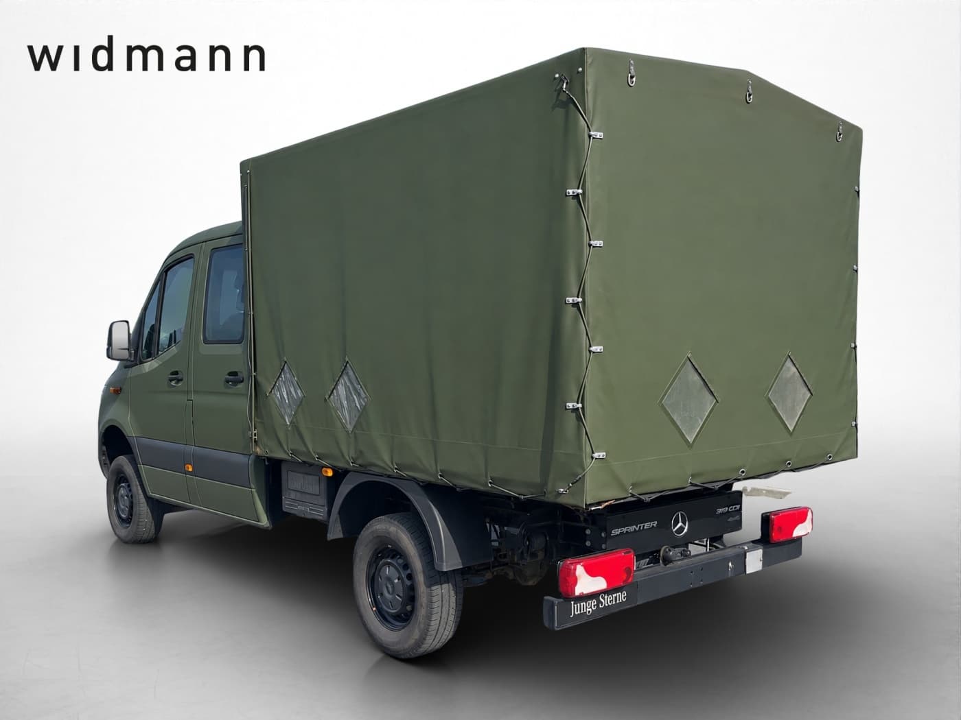 Mercedes-Benz Sprinter 319 CDI DOKA Pritsche Plane Bild 8