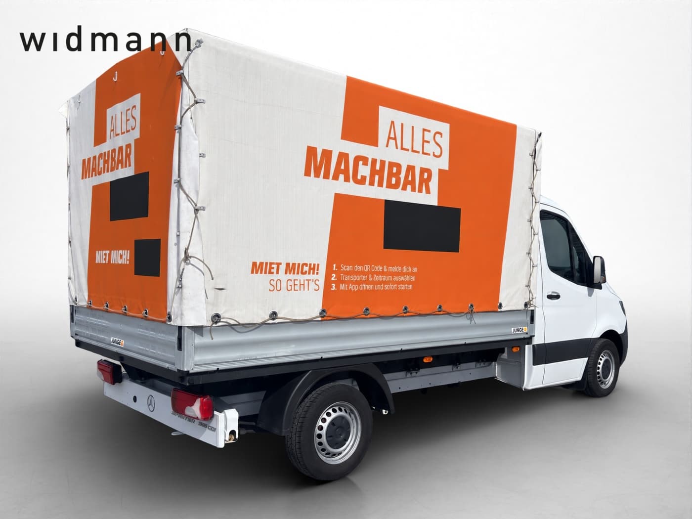 Mercedes-Benz Sprinter 315 CDI Pritsche Plane Bild 3