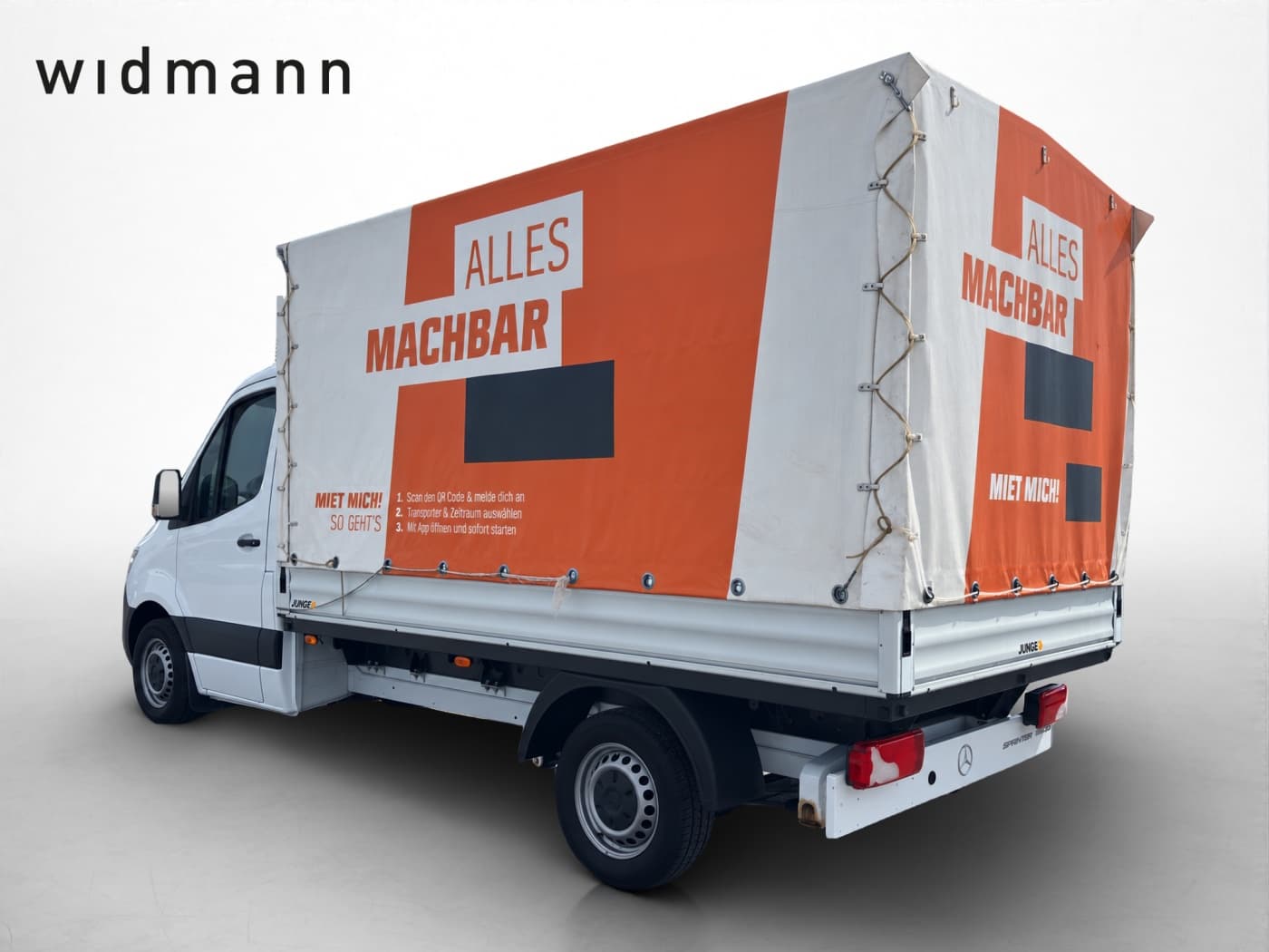 Mercedes-Benz Sprinter 315 CDI Pritsche Plane Bild 8