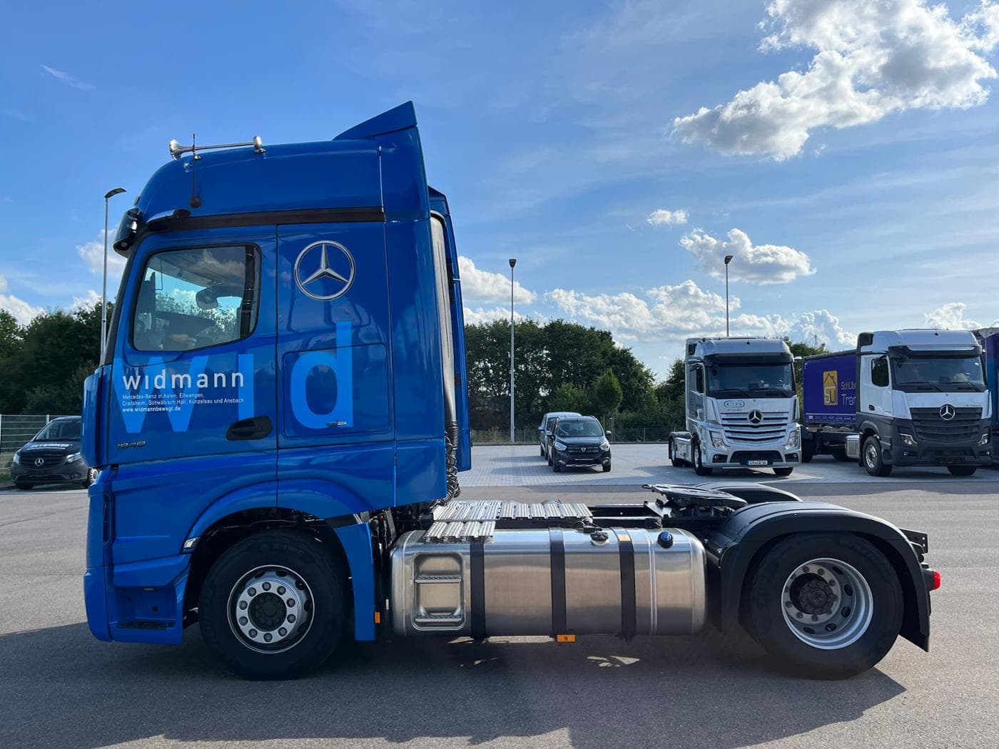 Mercedes-Benz Actros 1848 LS Kipphydraulik Bild 2